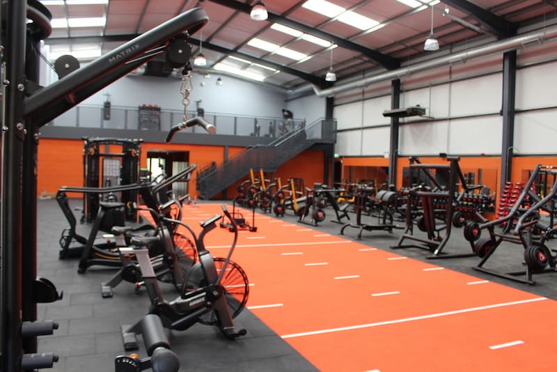 Interior of Bicester gym