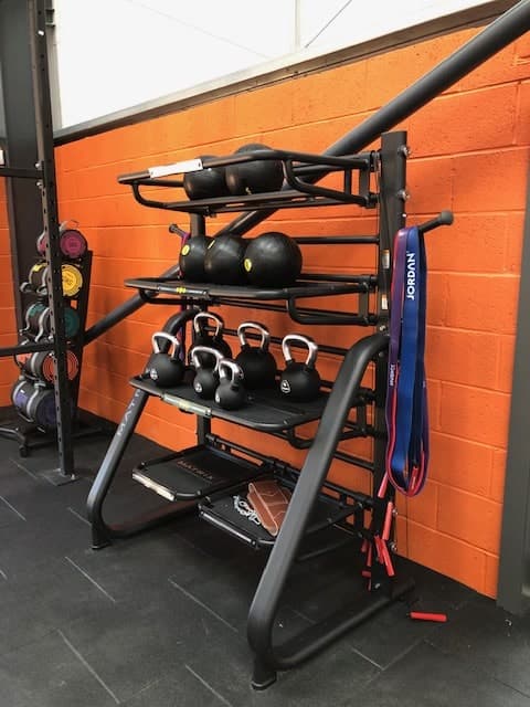 Rack of weights